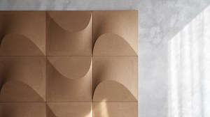 Sahara - wall panel in cork - Abstracta soundscapes