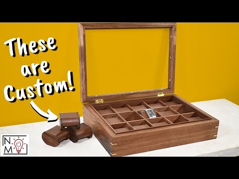 Making a Watch Collection Display Case | Custom Watch Holders