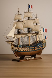 Le Soleil Royal Ship Model Plan PDF – French Warship Blueprint for DIY Wood Builders - Etsy