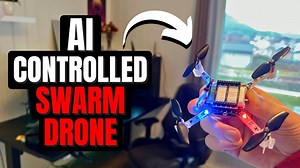 Build a DIY AI Swarm Drone with Object Detection, Voice Control & Wild Fails