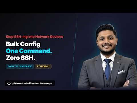 Why I Stopped Using Ansible for Cisco Config Pushes #CiscoCatalystCenter #DNAC #DevNet