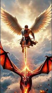 The War in Heaven — Satan vs Michael (Cinematic AI Story)