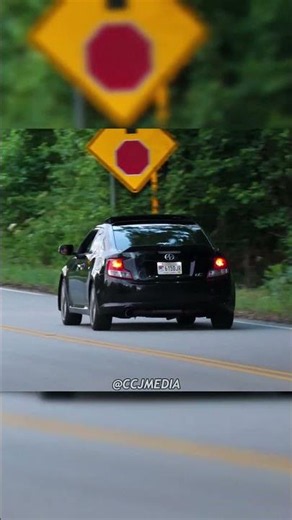 This Scion tC Was Popping Like Crazy😳🔥 #jdm #fast #viral