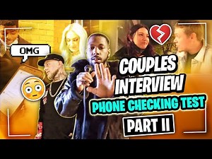 Couples switching phones (PART 2) Loyalty test
