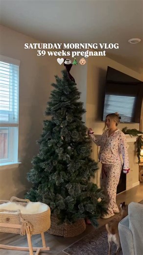 Mom life | adventure | wellness - Mackenzie on Instagram: "Officially BABY MONTH!!! 🥹🫶🏼 we made itttt! My favorite mornings are when Larry is home and we can take it slow 🤍 #morningvlog #vlog #39weekspregnant #thirdtrimester #novemberbaby #babymonth #girlmom #firsttimeparents"