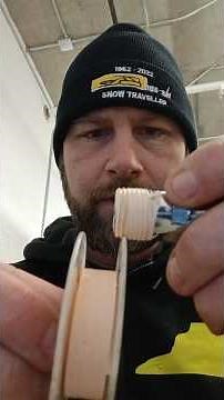 Correct way to install Teflon tape on pipe fittings! #millwright #plumbingtips