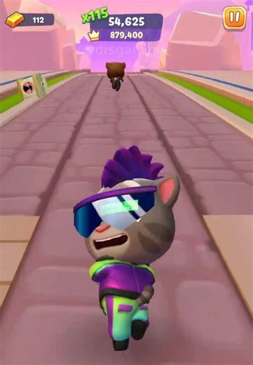 Talking Tom Time Rush – Volcano Mode Survival! 🌋🔥 #shorts #vdrsgaming