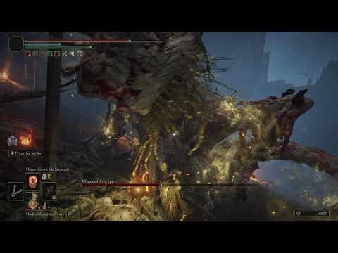 Elden Ring Miniboss: Ulcerated Tree Spirit