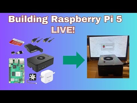 building a raspberry pi 5 - Live with a CanaKit