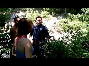 Cop arrests man for smoking a cigarette outdoors