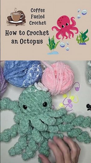 Octopus crochet tutorial 💕 FREE pattern PDF