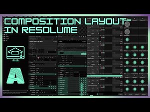 Adjusting Your Composition Layout | Beginner Resolume Tutorial