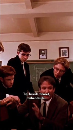 📽️ Dead Poets Society. (Ölü Ozanlar Derneği). #deadpoetsociety #movie #robinwilliams