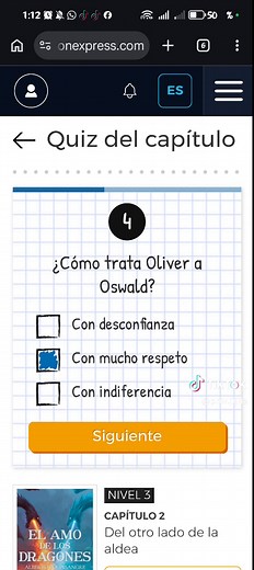 El amo de los dragones Capítulo 2 - Fiction Express libro