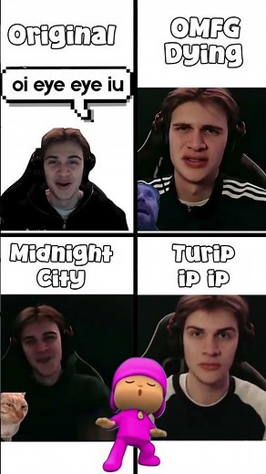 Oi oi oi a eye eye Meme in Different Versions