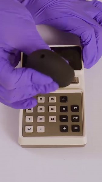 brought this vintage calculator back to life 🔢 | Panasonic North America