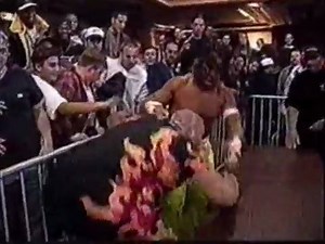 1.6K views · 25 reactions | Sabu vs Bam Bam Bigalo Dreamer & sand man & RVD in the ring :O ECW table Match | The Original ECW | Facebook
