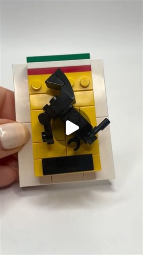 trippinbricks on Instagram: "I built a LEGO Ferarri logo and here is the tutorial ❤️🐎 #legocars #legoferrari #legomoc #legologo #legotutorial #ferrari @ferrari @scuderiaferrari"