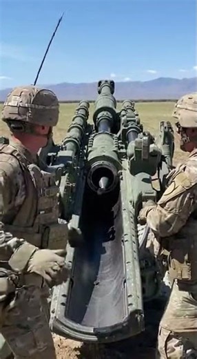 The Sound of Freedom! 🇺🇸 M777 Howitzer Blast 💥 #military #shorts