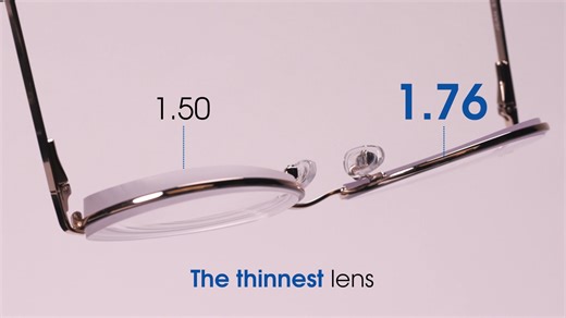 TOKAI 1.76 the thinnest lens in the world* The world’s highest refractive index plastic lens 1.76 material, created by the advanced material development technology of TOKAI OPTICAL, a specialized manufacturer of eyeglass lenses, has been used and loved by many people around the world for a long time. For more information our products, please visit our website. https://www.tokaiopt.com/en/176sozai/ *Plastic lens. The design is not taken into account. #tokai #japan #lenses #technology #eyecare #17