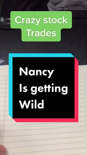 Lol nancy is getting pretty wild with these stock trades #nancypelosi #insidertrading #insider #stocks #stockmarketcrash #recession #investing