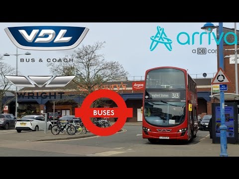 Arriva London: 313 from Chingford to Potters Bar Via Enfield & Ponders End (VDL DB300 Wright Gemini2