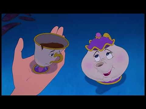 Beauty and the Beast 3D - Belle Meets Mrs. Potts (Reupload)