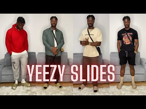HOW TO STYLE YEEZY SLIDES PURE & RESIN