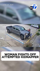 1M views · 18K reactions | A terrifying attempted kidnapping was caught on camera. Police said the victim did "everything right" in the situation. https://abc7.la/40ZHyNd | ABC7 | Facebook
