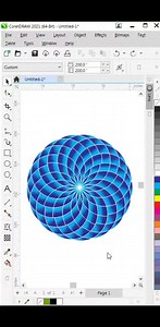 Circle Shape Logo Design Ideas #short #shortsreels #logo #coreldraw | KD Graphics Sonipat