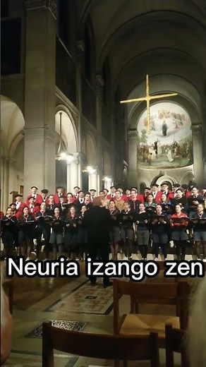 Hegoak Hymne Basque Chorale interscouts de Paris et Chanteurs Pyrénéens de Tarbes #hegoak