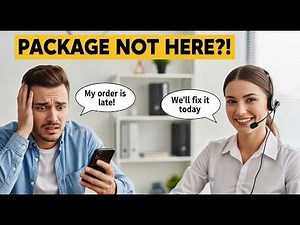 Calling Customer Service in English – Real Conversation ☎️