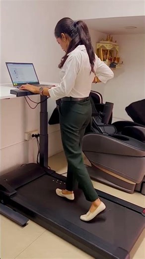Treadmill Desk | Walk Station (TM-02) by WellErgon #shorts #wellnessfurniture #workplacewellness