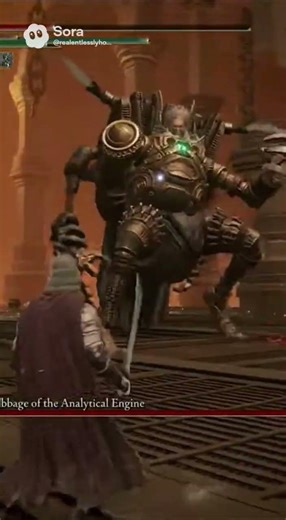 Charles Babbage of the Analytical Engine #sora2 #darksouls