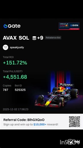 bought the #dip but it’s still dipping? try #Smart #Rebalance #Bot@gate #web3 #WorkFromHome #binance