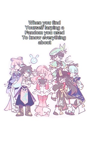 What do you call this kind of grief? I feel that the Fandom is leaving me behind even tho I'm the one who left it first. I wish to go back to when Genshin Impact was familiar to me. Everything about the game feels like a stranger to me now. . . . #genshin #relatable #chibiartist #vent