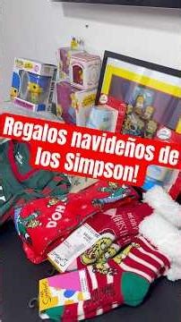 Regalos navideños de los Simpson! #collection #thesimpsons #simpsons #toys #navidad #christmas
