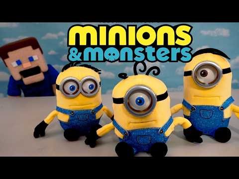 Minions and Monsters Movie Puppetronics Figure Puppets