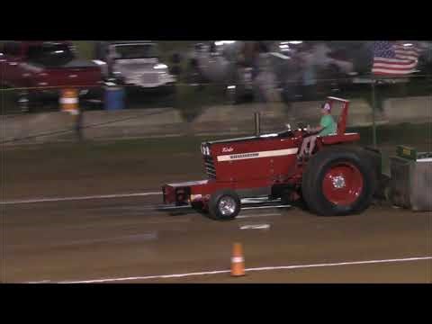 11,500LB FARM STOCK TRACTORS 12MPH AT THE DECATUR COUNTY, INDIANA FAIR JULY 14TH, 2025 JOHN DEERE IH