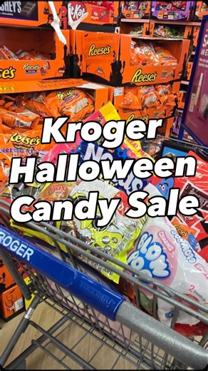 Collin Morgan on Instagram: "If you’ve been waiting for Kroger’s candy sale, it will be returning tomorrow, Oct 15th! 🍬 🎃 This year, all halloween candy will be 33% off when you clip the digital coupon and will be valid until Oct 21st! 👻 We’re crossing our fingers for stacking coupons + cashback deals to make the deal even sweeter! 🕸️ Let us know what you’re planning to grab! @krogerco"