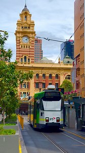 17K views · 1K reactions | A rainy day walk on Flinders Street, Melbourne, Australia . . MelbourneVibes #FlindersStreet #RainyDayMagic #CityStroll #UrbanWander #melbourne #australia #melbournecity #melbourneaustralia #visitmelbourne | Melbourne Pulse | Facebook