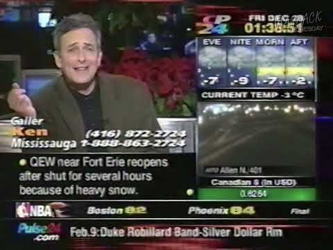 (Dec 28, 2001) CP24 - Talk TV - Pro Bono