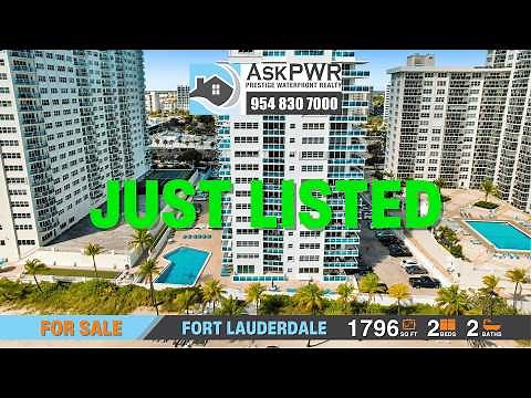 Renovated 2-Bedroom Oceanfront Condo with Wraparound Balcony | 3430 Galt Ocean Dr #1211