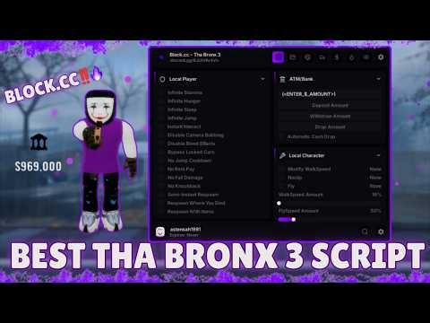 🔥 BEST Tha Bronx 3 Script 2026! | Auto Farm | Car Mods | Visuals | & More!