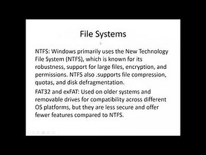 OS lec1 types of operating systems