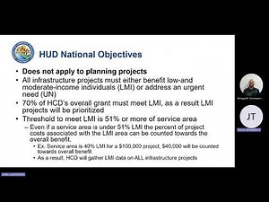 '23 Mitigation Resilient Infrastructure, '23 & '24 CDBG DR (DR INF) & (MIT RIPP) Program Webinar