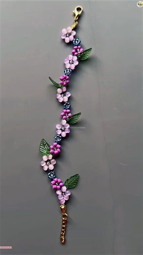 How to make Amazing Flower Bracelet Tutorial 🌸💜 | Wedding Decoration Ideas