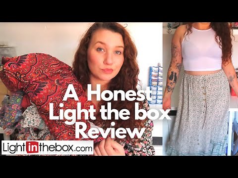 A Honest Light in the box haul and review and try on ..what do i really think?