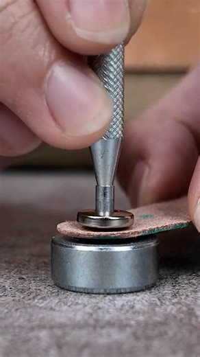 How to install snaps? #SnapInstallation #SnapFastener #LeatherHardware #Line16GloveSnaps #Snaps