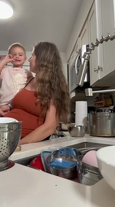 Woke up to a pile of dishes 😅 glad baby girl didn’t come last night or I’d be giving birth with dirty dishes everywhere 😂 Part 1 | CookingwithSammy